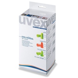 Uvex X-Fit Ear Plugs (Box 300 Pairs)