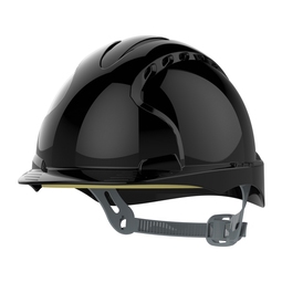 JSP EVO3 Safety Helmet Slip Ratchet Vented Black