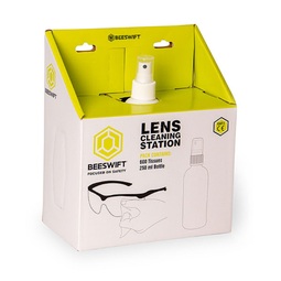 Beeswift B-brand Lens Cleaning Station c/w 600 Tissues & Solution