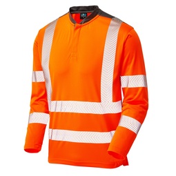 Leo Watermouth Coolmax Performance Long Sleeved T Shirt Orange