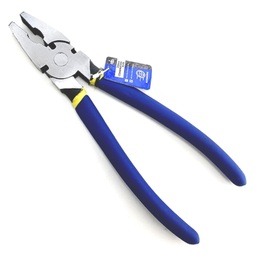 Combination Pliers Double Dipped Handle Blue 10"