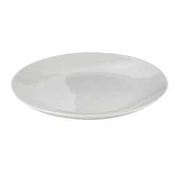 Ceramic Side Plate White 7"