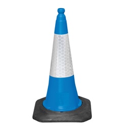 Two Piece Cone Demarcation c/w Sleeve Blue 750MM