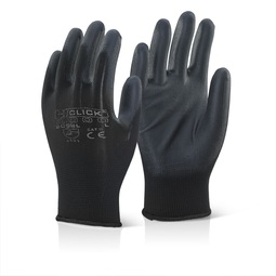 Beeswift EC9BL PU Coated Glove Black (Pair)