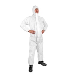 Beeswift CN4013E Disposable Coverall Type 5/6 White
