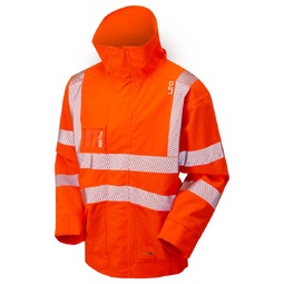 Leo Dartmoor EcoViz Performance+ Breathable Jacket Orange