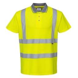 Portwest S477 High Visibility Polo Shirt Yellow