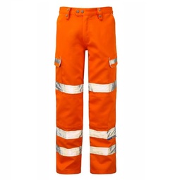 PULSAR Protect High Visibility Combat Trousers Orange